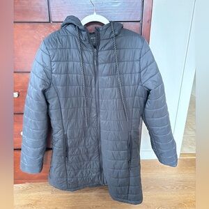 Eddie Bauer Black Lightweight Puffer Jacket